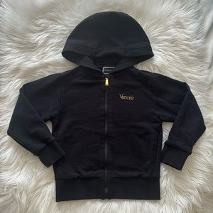 Kids Gianni Versace Black Jacket size 5A-110cm